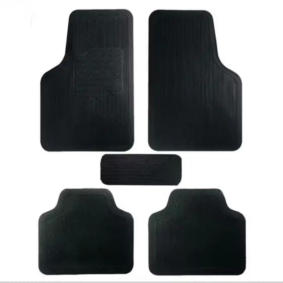 Tapete Automotivo Grosso Resistente Universal Carro Veículos Borracha Macia Premium 4pçs 5pçs
