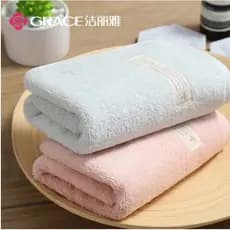 Toalha Toalha de algodão de fibra longa espessada forte absorvente toalha de rosto cinza escuro escuro B
