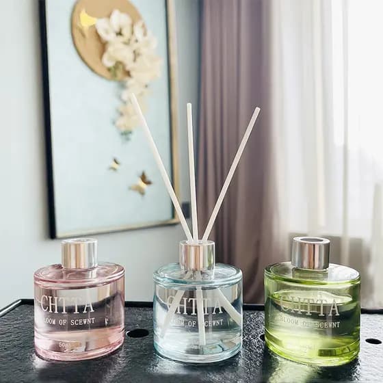 CHTTA Hotel doméstico aromaterapia sem fogo óleo essencial jasmim chá fragrância de ar fresco decoração quarto sala esta