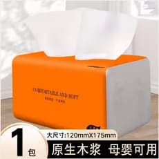 Log grande pacote de papel doméstico tecido de água molhada guardanapo de tecido Facial engrossado Extra grande quatro c