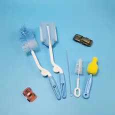 Le Ermei conjunto de 5 peças escova de garrafa conjunto de 5 peças rotativa 5 em 1 escova de garrafa esponja conjunto de