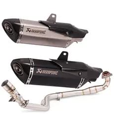 Nova seção dianteira do tubo de escape de aço inoxidável da motocicleta adequada para Honda FORZA750 XADV 750