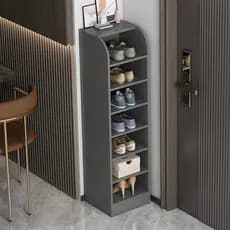 Novo estilo sapato rack porta simples casa Multi-camada de armazenamento ferramenta útil espaço-economia canto pequeno s