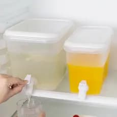 Com torneira geladeira de grande capacidade garrafa de água fria suco limão frutas chá garrafa de água fria balde de beb