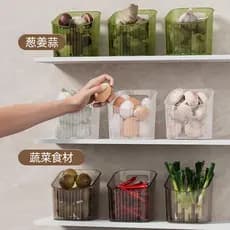 Cozinha cebola gengibre alho caixa de armazenamento fixado na parede ventosa dreno Rack armazenamento de produtos ferram