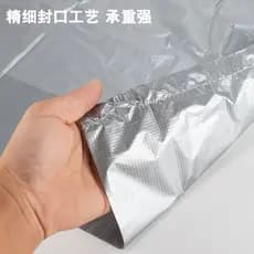 Saco de embalagem móvel embalagem colcha saco de armazenamento roupas organizador saco doméstico Super grande capacidade