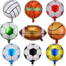 60cm futebol basquete vôlei beisebol filme de alumínio balão copa europeia copa do mundo equipe Bar festa balão