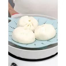 Rack de vapor de Silicone de qualidade alimentar à prova de água rack de pão cozido no vapor panela de vapor vegetal Gra