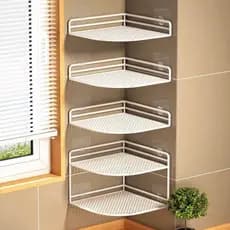 Rack de cozinha pote rack de armazenamento pote rack bancada pia pote rack armário canto Multi-camada doméstico