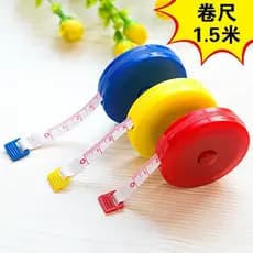 Fita métrica grande medição fita métrica de plástico retrátil roupas régua fita métrica régua macia Mini régua estudante