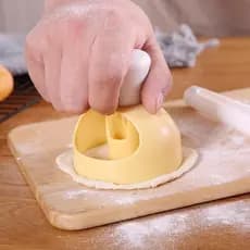 Molde de rosquinha de venda quente transfronteiriça, molde grande oco para bolo, pão de abacaxi, molde de modelagem de r