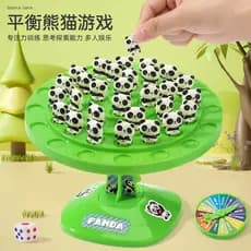 Panda equilíbrio árvore equilíbrio Spaceman jogo de mesa das crianças empilhamento diversão interação pai-filho brinqued