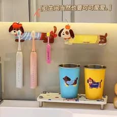 Dachshund Plug gancho perfuração-livre forte Viscose suporte de parede do agregado familiar cozinha tomada cabo de alime