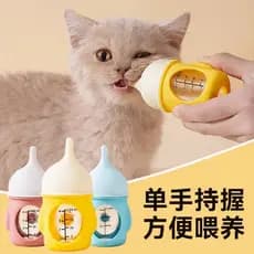 Pet gato leite pequeno gato especial Silicone chupeta imitação de leite materno recém-nascido gatinho amamentação Anti-a