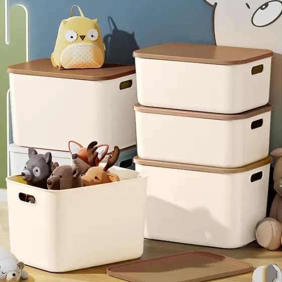 Japão importado artigos diversos caixa de armazenamento de brinquedos dormitório doméstico guarda-roupa sala de estar gr