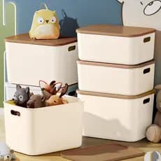 Japão importado artigos diversos caixa de armazenamento de brinquedos dormitório doméstico guarda-roupa sala de estar gr