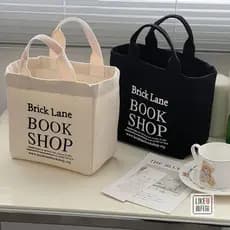 Pequena bolsa de lona pequena bolsa feminina novo estilo sacola All-Match estilo japonês literário pequena capacidade po