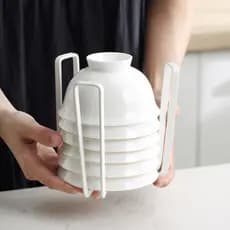 Prateleira de cozinha japonesa, arte em ferro, removível, fio de ferro, tigela, rack de drenagem, gaveta, multiuso, arma