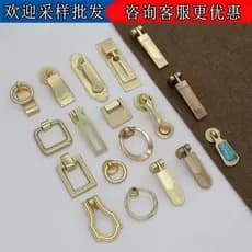 Novo estilo chinês único furo alça de cobre antigo redondo armário puxar anel gaveta guarda-roupa maçaneta da porta Retr