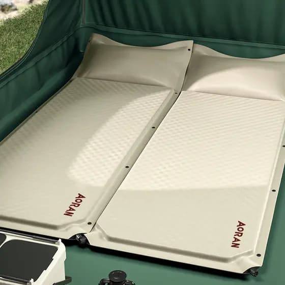 Colchão automático austríaco tapete de dormir acampamento à prova de umidade esteira ao ar livre acampamento cama de ar