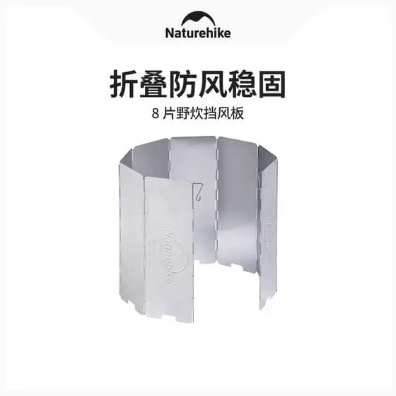 NH Norueguês Acampamento Ao Ar Livre Tela Dobrável Estilo Fogão Pára-brisa À Prova de Vento Leve Equipamento de Piqueniq