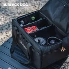 BLACKDOG preto cão acampamento saco de armazenamento equipamentos classificação artigos diversos portátil grande capacid
