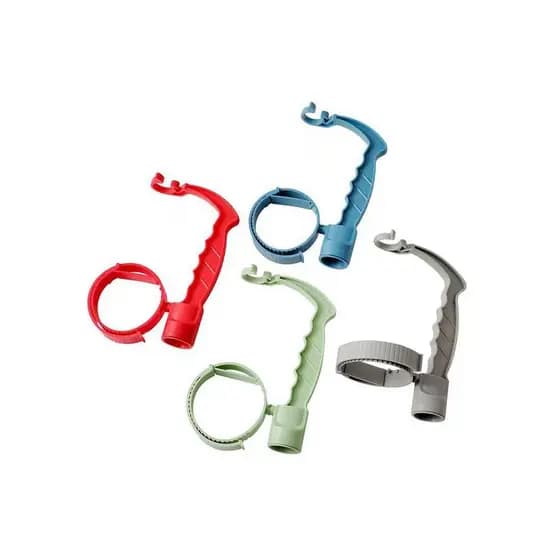 Suporte de copo garrafa de plástico alça caseira bens domésticos alça de garrafa de plástico produtos de cozinha alça de