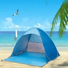 Barraca de acampamento dobrável barraca de praia ao ar livre barraca de construção livre totalmente automática barraca d