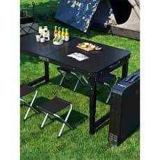 Mesa dobrável portátil ao ar livre acampamento piquenique tenda portátil mesa de jantar multifuncional aprendizagem mesa