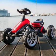 Crianças crianças de quatro rodas pedal de três rodas Kart bicicleta pedal masculino feminino bebê crianças esportes F