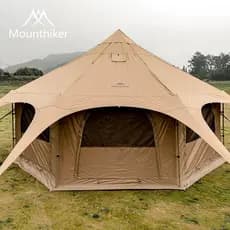 Mountain convidado ao ar livre acampamento local Yurt circo tenda grande protetor solar à prova de chuva octogonal luxo