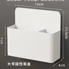 Caixa de armazenamento de quadro branco de vidro magnético pendurado sucção caneta titular quadro branco caneta caixa de
