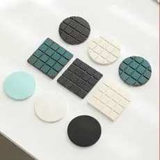 Novo preto branco cinza Natural mármore coaster Hotel suprimentos café coaster luz luxo Placemat almofada de isolamento