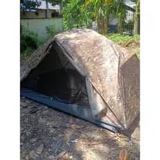 Tenda de Huba dupla camuflada, barraca de acampamento dupla camuflada, barraca de camuflagem, barraca ultraleve camuflad