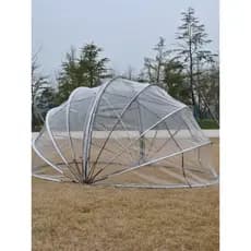 Barraca transparente da bola de cristal de 8 pessoas, barraca transparente do PVC, barraca transparente exterior do céu