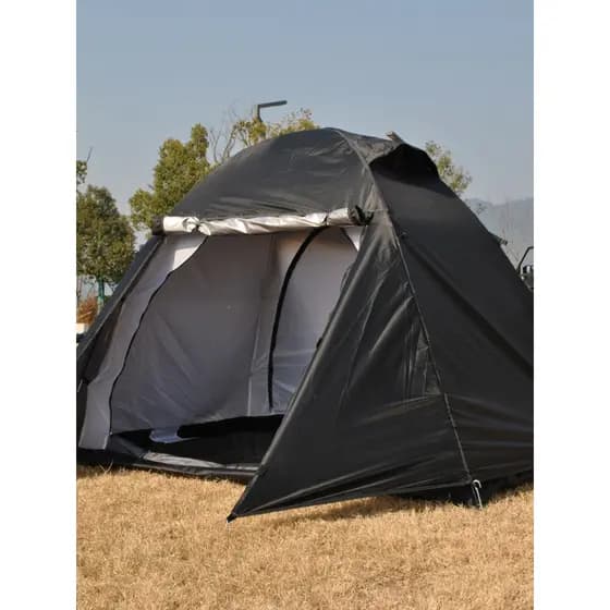Barraca de acampamento durável à prova de chuva de alta configuração para 2 pessoas, barraca de mochila dupla, barraca d