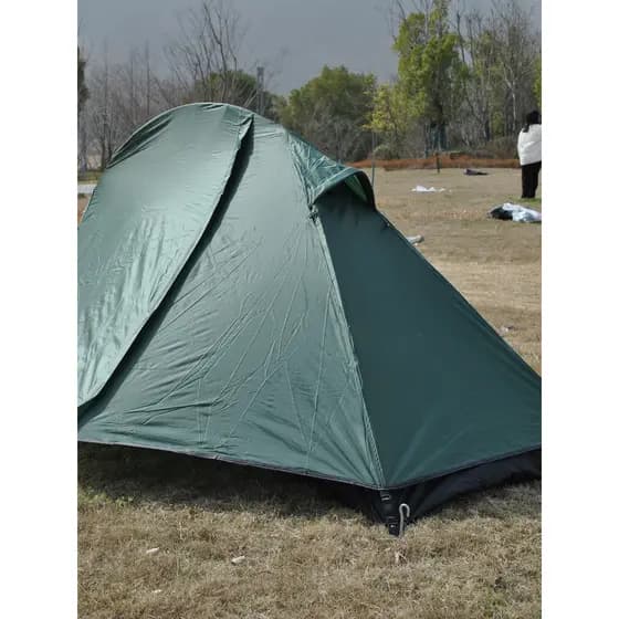 Barraca de acampamento única de montanhismo leve, barraca única de quatro estações ao ar livre, barraca de peixe voador,