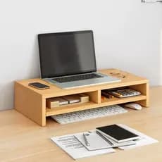 Suporte elevado para Monitor de Rack de computador, Base elevada, suporte de mesa, prateleira de armazenamento de mesa