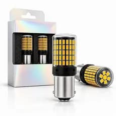 Kit 2 Par Lâmpada LED S25 1157 BAU15S Canbus 3014 para Sinalização e Lanterna Lateral Automóvel Motocicleta Universal