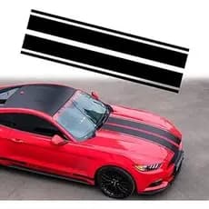 Adesivo de Capô Automotivo Universal, Ideal para Tuning e Customização Esportiva