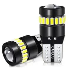 Par Lâmpadas Luz Led Pingo T10 Projetor 18+1 Canhão 6000k Esmagada Extra Forte 6w