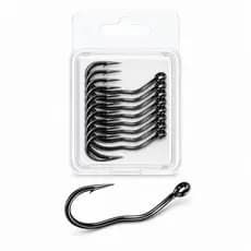 AUTO FLIP Anzol de Pesca Pancing Automático Anti-Running com Barba e Aço Carbono