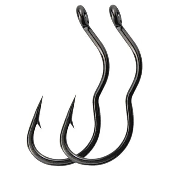 【Envio de São Paulo】 KIt 12 Ganchos De Pesca Mágicos De Liga De Titânio Com Flip Automático Para Anti-Corrida/Queda