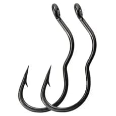 【Envio de São Paulo】 KIt 12 Ganchos De Pesca Mágicos De Liga De Titânio Com Flip Automático Para Anti-Corrida/Queda