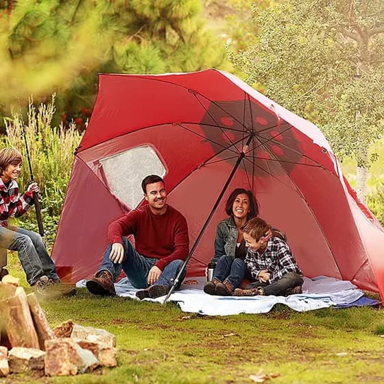 Cross-Border Amazon esportes ao ar livre portátil multifuncional guarda-sol barraca de praia guarda-chuva com janela pes
