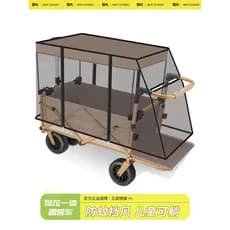 Jiangyu carrinho de acampamento ao ar livre carrinho dobrável carrinho de acampamento piquenique acampamento crianças re