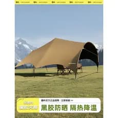 Jiangyu dossel tenda bloqueio ao ar livre 2025 novo estilo acampamento sombreamento vinil simples preguiçoso novo estilo