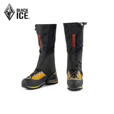 Preto gelo caminhadas escalada à prova dwaterproof água capa de neve deserto à prova de areia sapato capa ao ar livre re