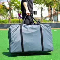 Grosso Oxford pano exterior saco colcha organizador de armazenamento de roupas saco de tenda saco de viagem portátil sac