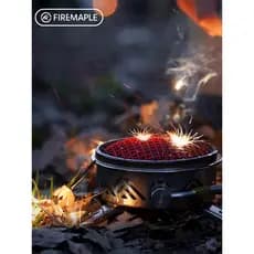 Fire-Maple Fire-Maple Fire-Maple Split Fogão Infravermelho Conjunto de Panela de Acampamento Fogão a Gás Fogão de Aqueci